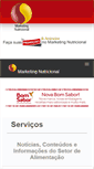 Mobile Screenshot of marketingnutricional.com.br